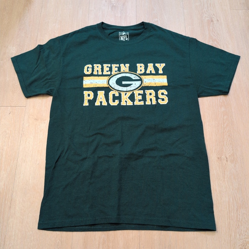 NFL‎ Green Bay Packers Men's Medium Shirt Football Wisconsin Green